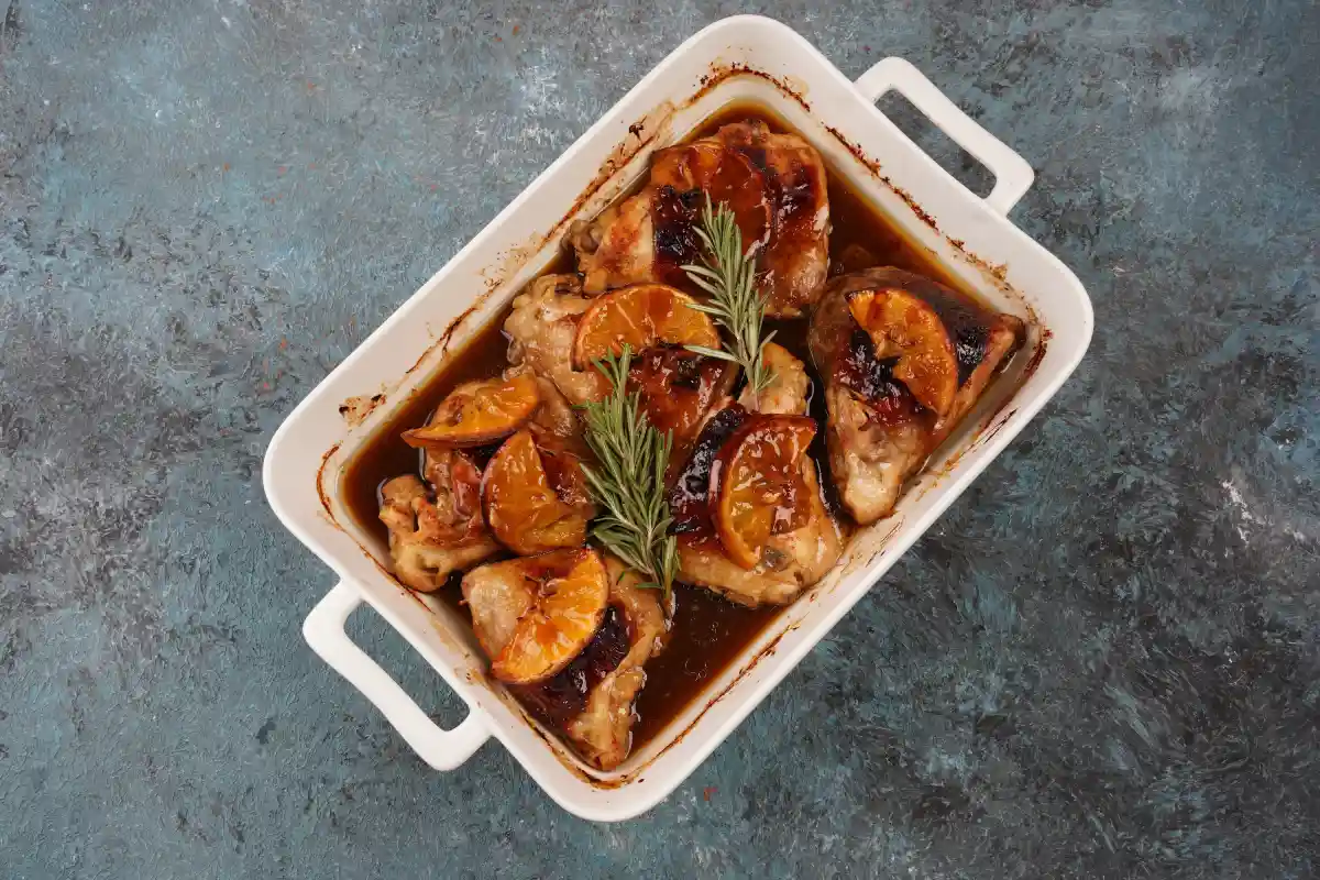 pollo a la naranja