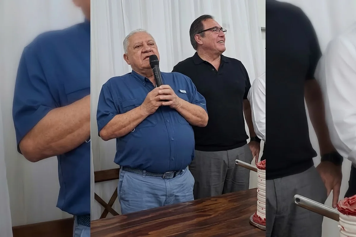 Este sábado estuvo en el festejo de cumpleaños del diputado local Ricardo Velazco. Foto: Cortesía.