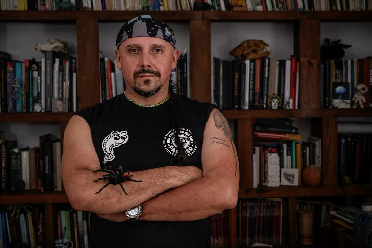 Roberto Rojo, uno de los activistas que estuvo al frente del estudio de la selva y de la petición al Gobierno para preservar los ríos subterráneos. Foto: Cenotes Urbanos.
