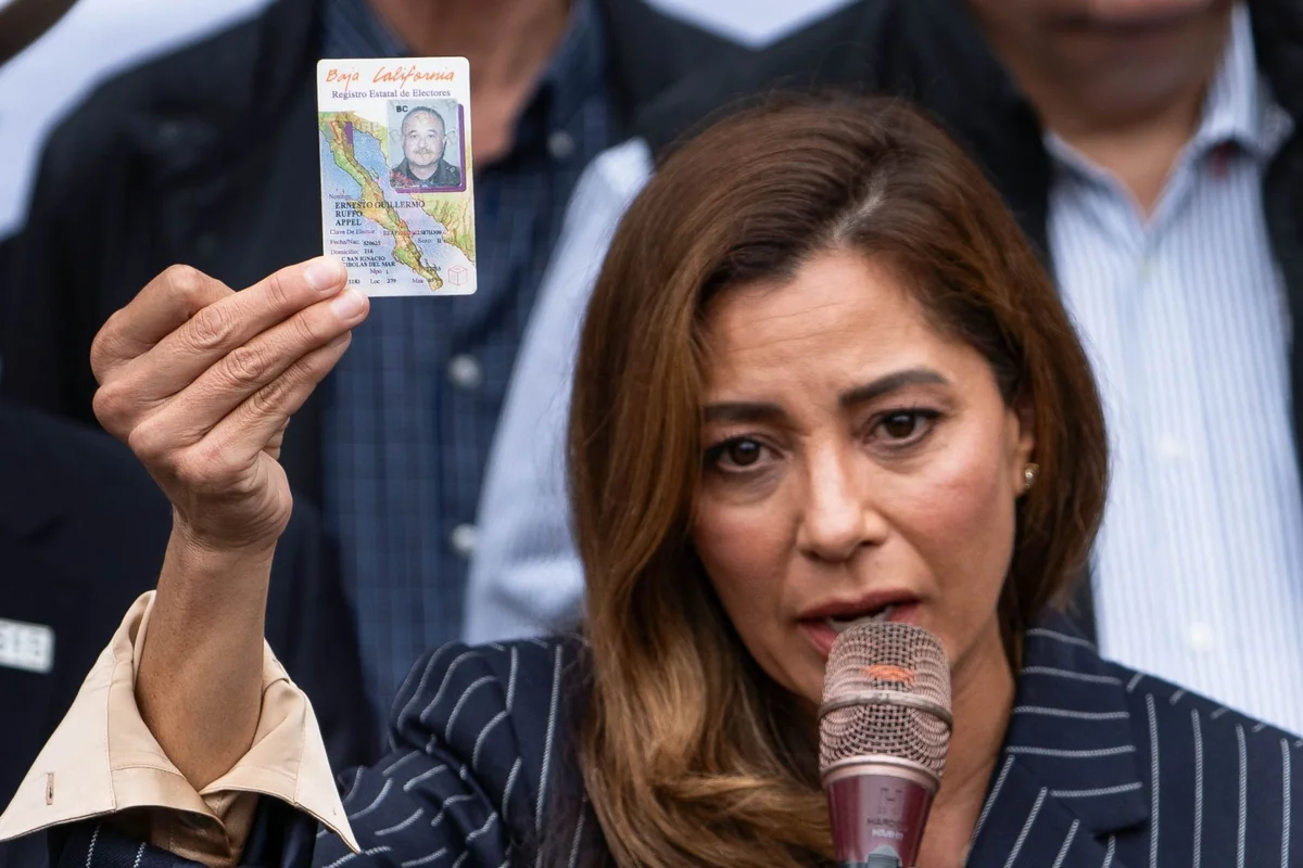 Verónica Ruffo Sánchez anunció que analiza la propuesta del PAN para ser la candidata a la gubernatura de Baja California. Lucha también por la liberación de su papá. Foto: Cuartoscuro.
