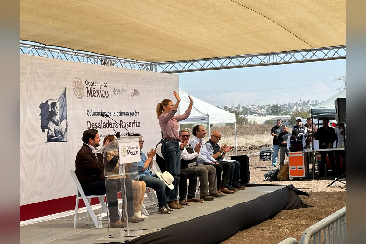 Desde Playas de Rosarito se dotará del agua a la zona fronteriza de Baja California a partir del 2029. Foto: Ana Lilia Ramírez.