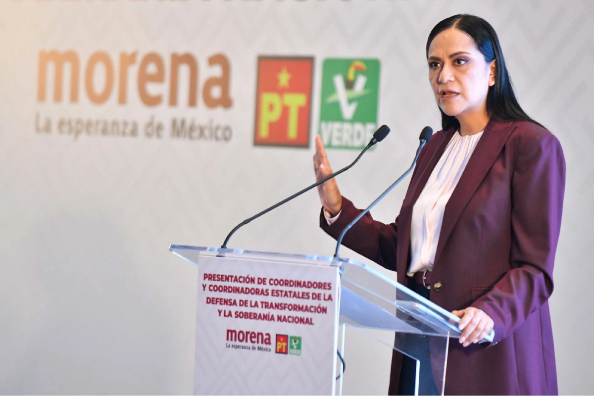 Ariadna Montiel Reyes, presidenta de Morena