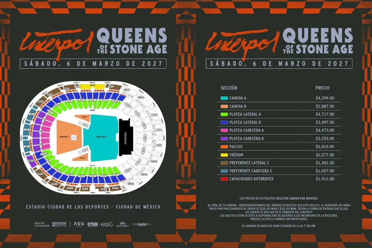 interpol qotsa mexico 2027 boletos precios