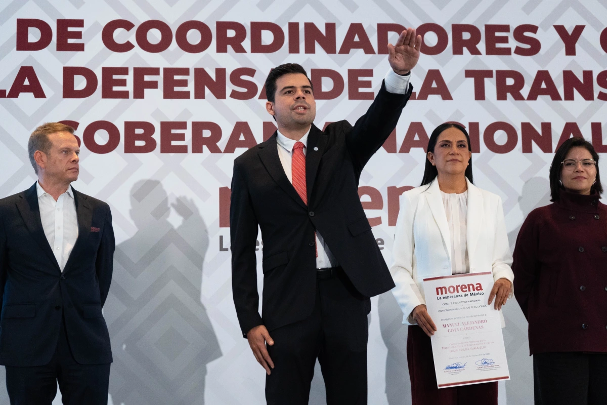 Manuel Alejandro Cota Cárdenas tomó protesta como coordinador estatal