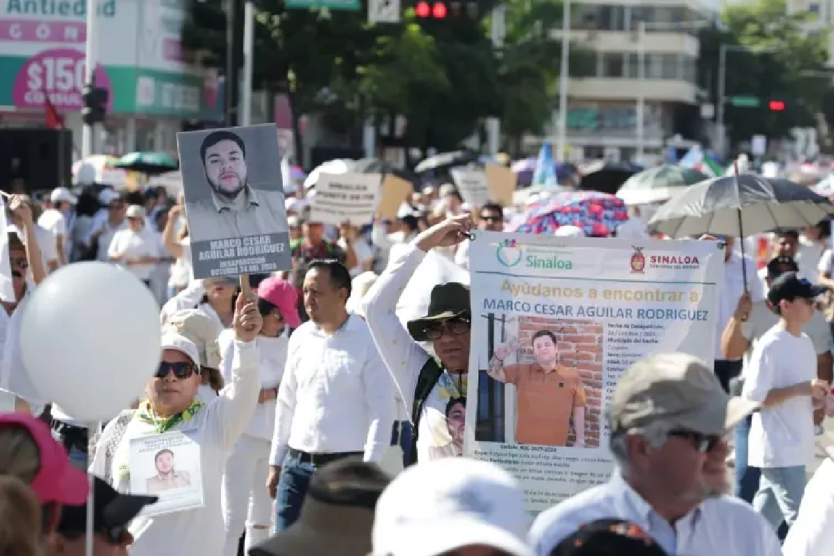 Marcha por la paz en Sinaloa