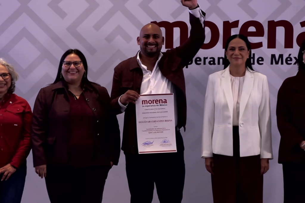 Morena designa a Elí Cervantes como coordinador estatal en San Luis Potosí rumbo a 2027
