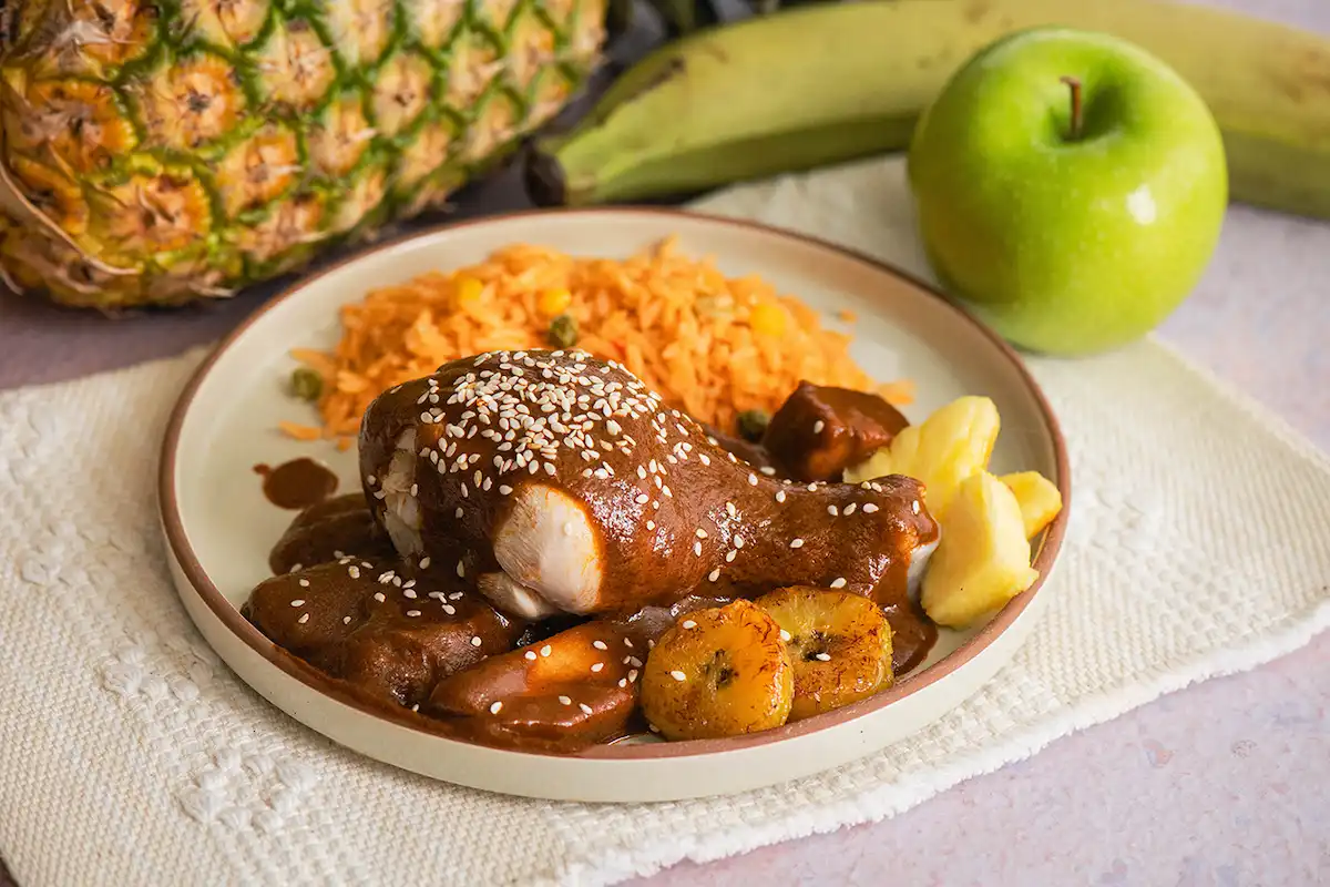 receta tradicional mole manchamanteles