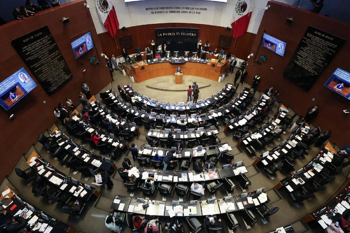 sesión senado