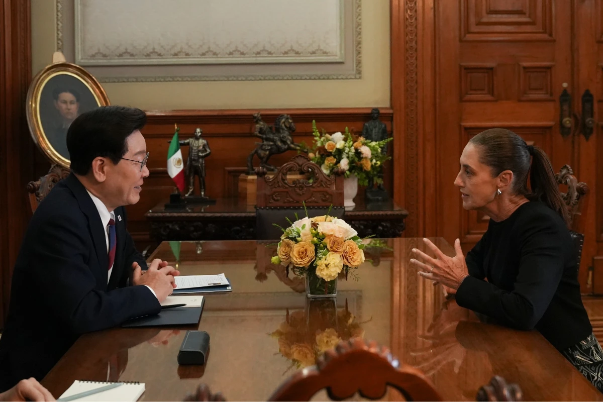 Sheinbaum recibe al presidente de Corea del Sur; comercio e inversiones, en visita de Estado