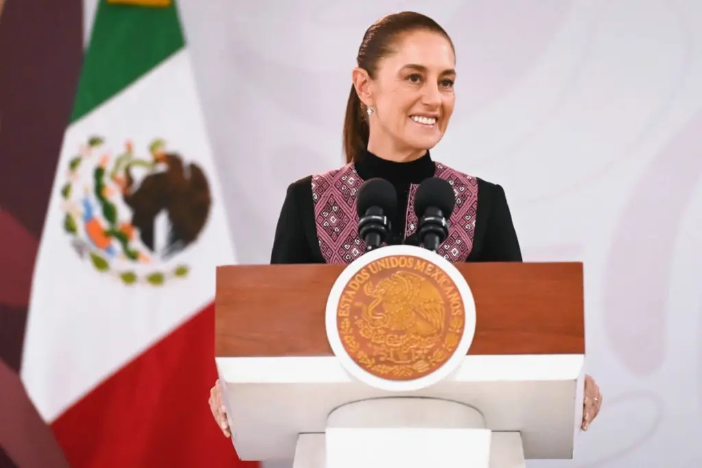 Claudia Sheinbaum, presidenta de México.