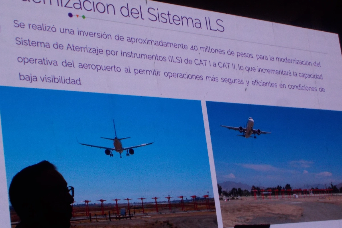 La inversión en el sistema antiniebla es de unos 40 millones de pesos.