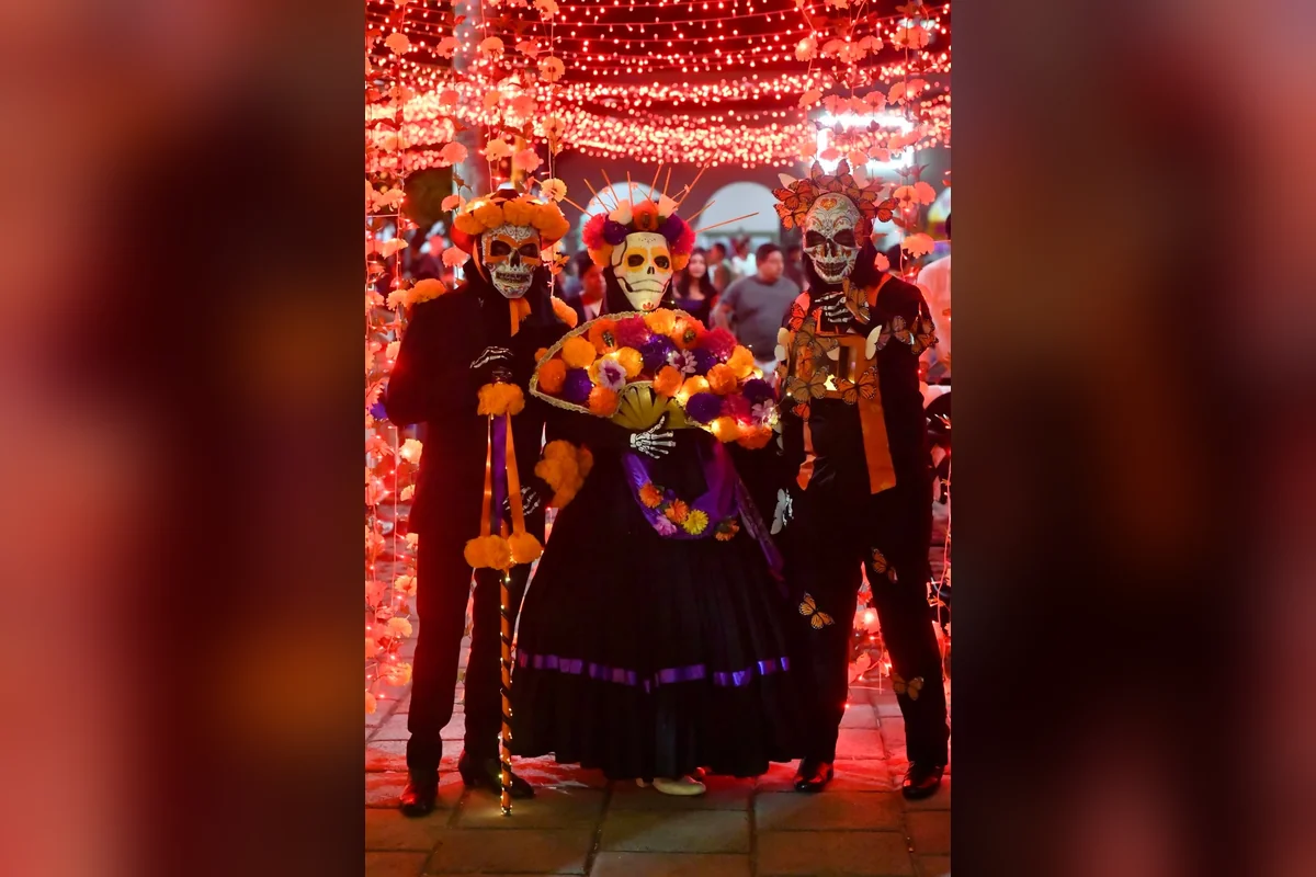 Las festividades de los fieles difuntos se unen a las tradiciones mayas en el Municipio. Foto: Gobierno Felipe Carrillo Puerto.