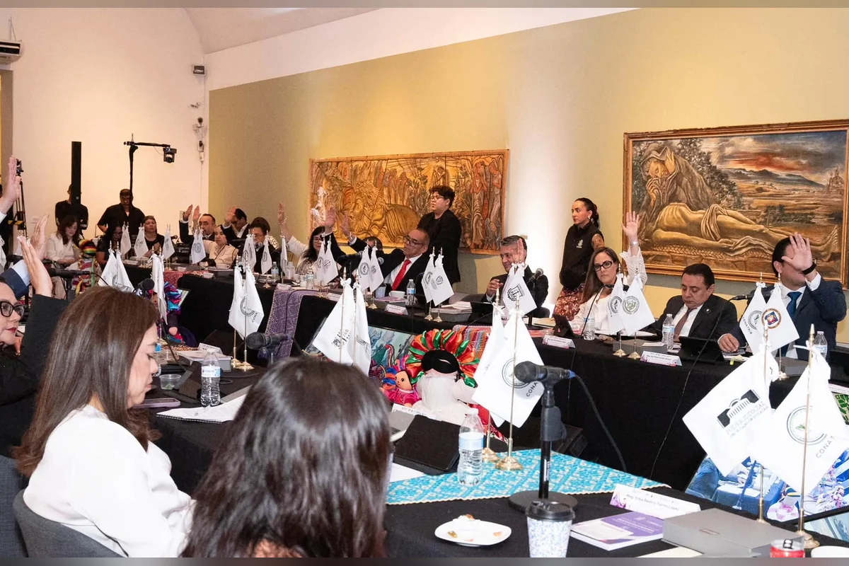Presidentes de los Poderes Judiciales de las 32 entidades federativas aprobaron en agosto medidas para fortalecer la justicia en beneficio de los adolescentes. Foto: Gobierno México.