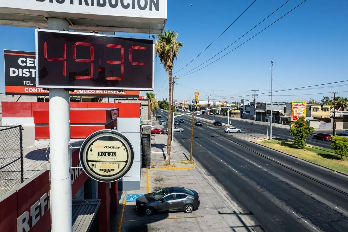 Este año muchas regiones de Baja California, principalmente Mexicali, registraron altas temperaturas, la cual aumenta con la sensación térmica. Foto: Cuartoscuro.