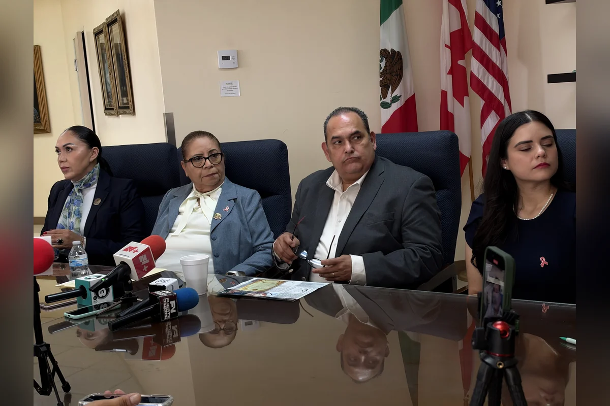 El secretario de Salud en Baja California, Dagoberto Valdés Juárez, pidió esperar a las investigaciones para conocer las sanciones que se aplicarán a los responsables. Foto: Valeria Ugarte.