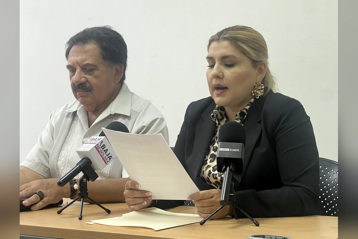 Viviana Leyva Rodríguez, presidenta del Colegio de Abogados Constitucionalistas, hizo un llamado alas autoridades para garantizar el servicio médico para los bajacalifornianos. Foto: Montserrat Flores.