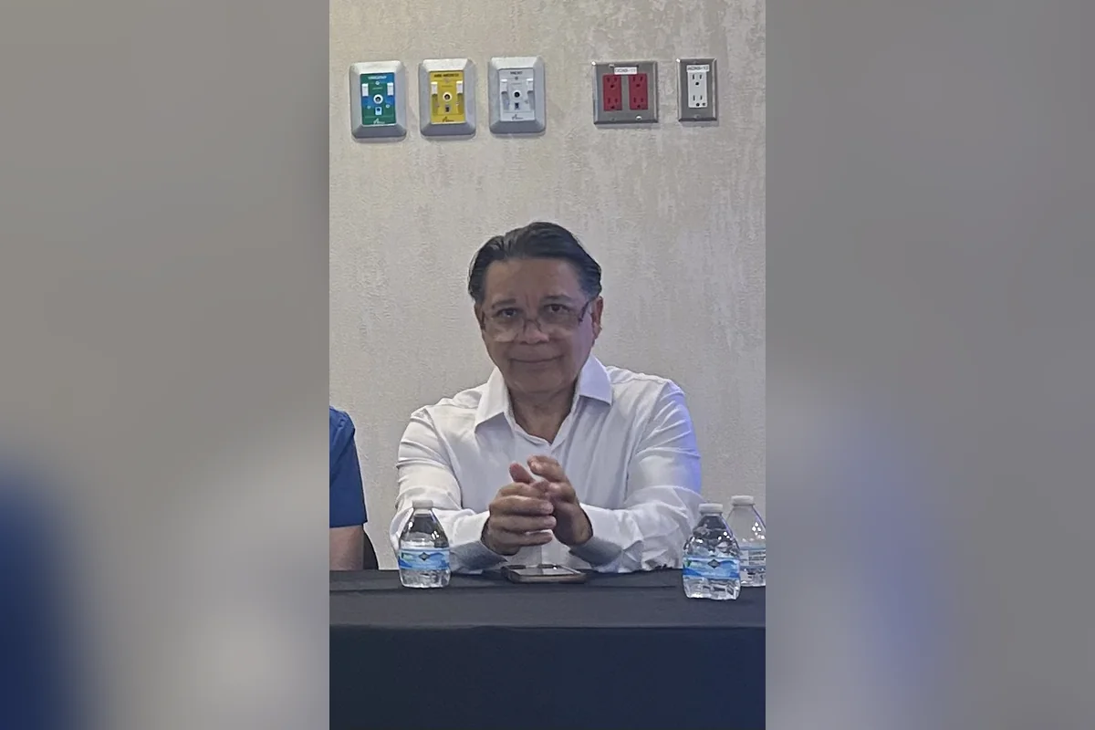 Fabián Walters, presidente del Baja Health Cluster, pidió a las autoridades de seguridad proteger al turismo médico. Foto Cecilia Franco