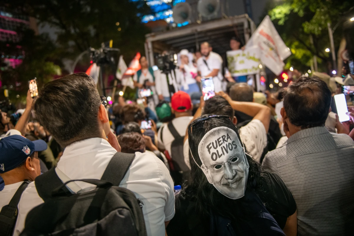 IMSS protesta cdmx 1