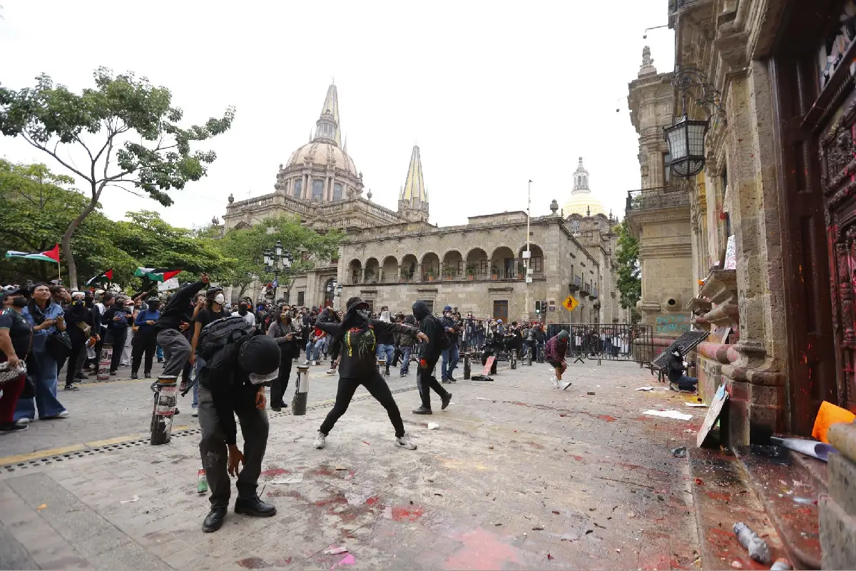 agresiones protesta guadalajara