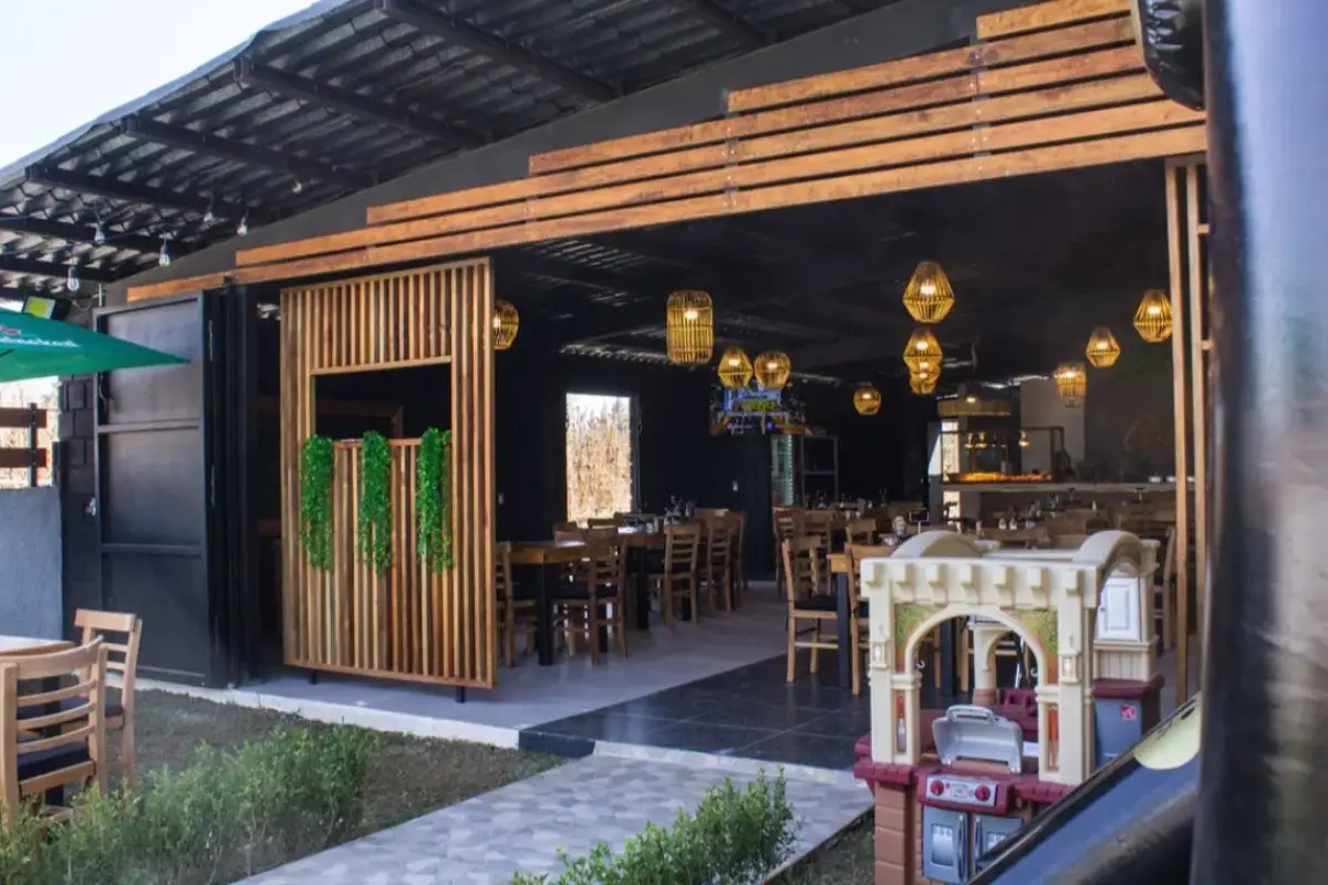 Exterior de un restaurante 