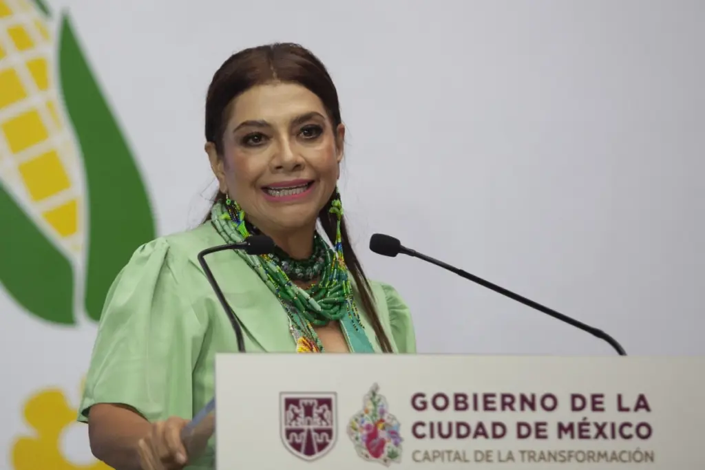 Clara Brugada Molina, jefa de gobierno de la CDMX.