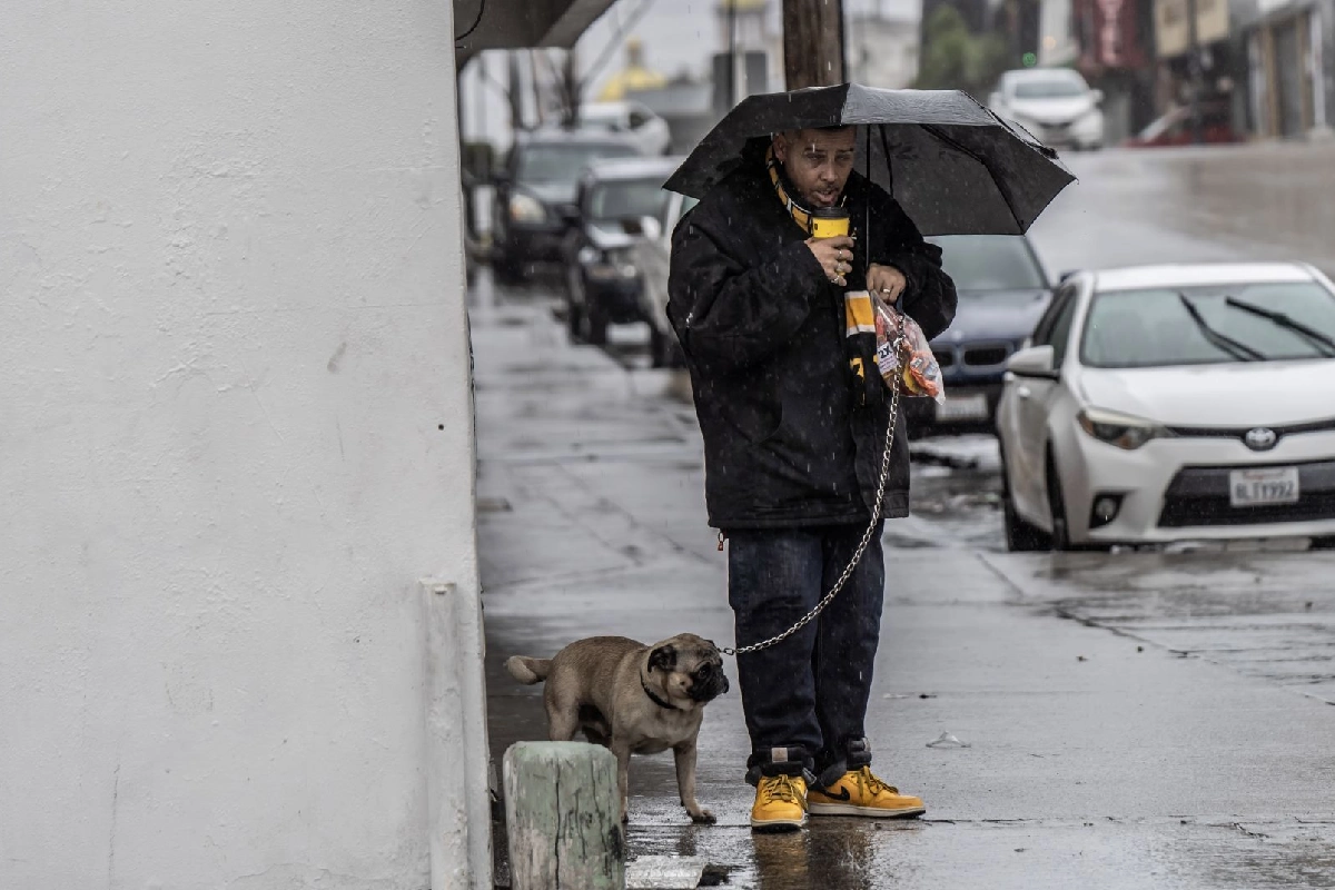 Las precipitaciones registradas en el centro y sur del país coinciden con los efectos del Frente Frío Número 1.
