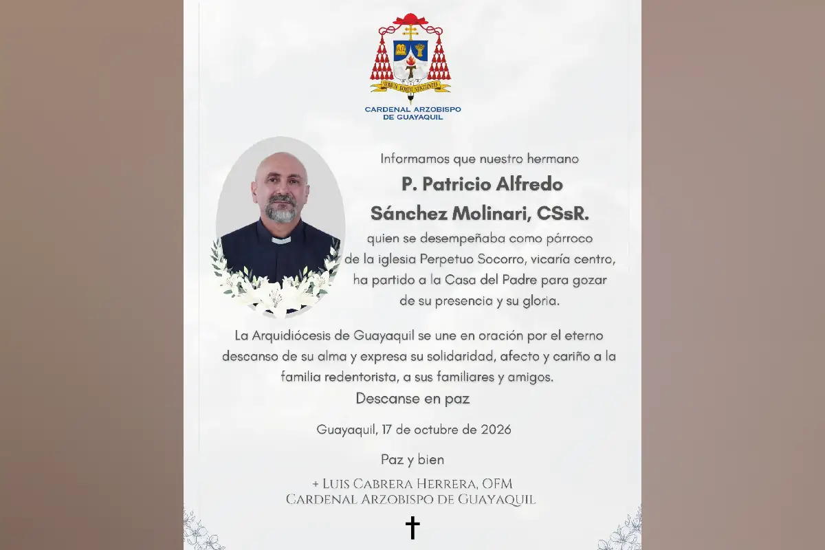comunicado sacerdote ecuador