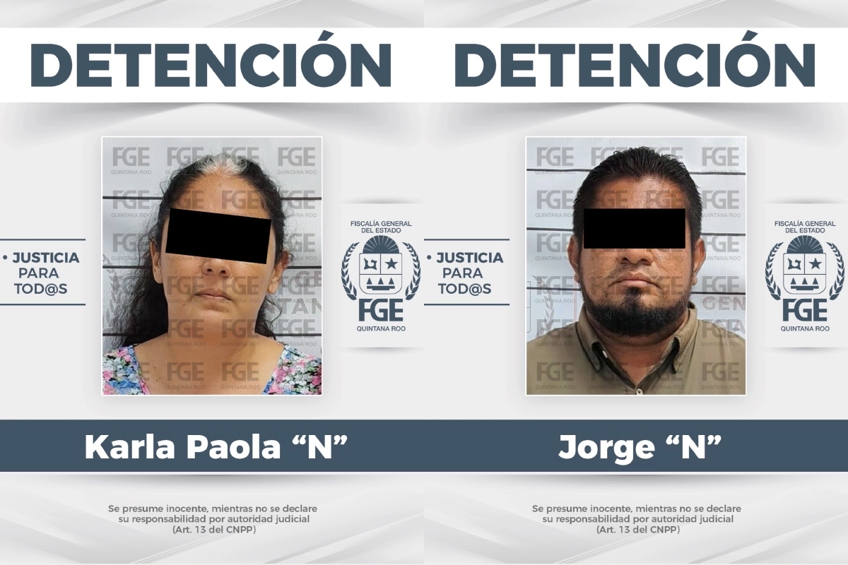 Dos funcionarios públicos de Playa Aventuras también fueron detenidos.