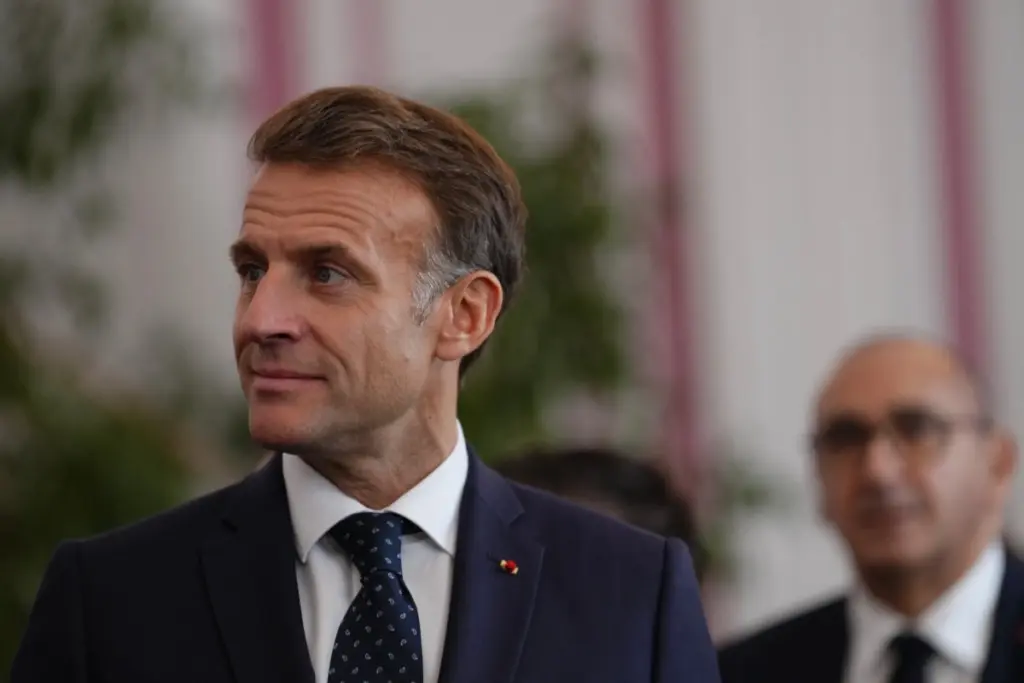 Emmanuel Macron, presidente de Francia.
