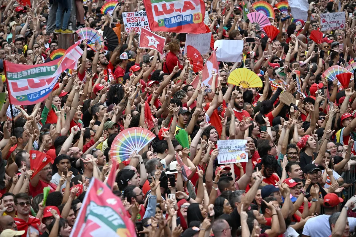 evento masivo Lula