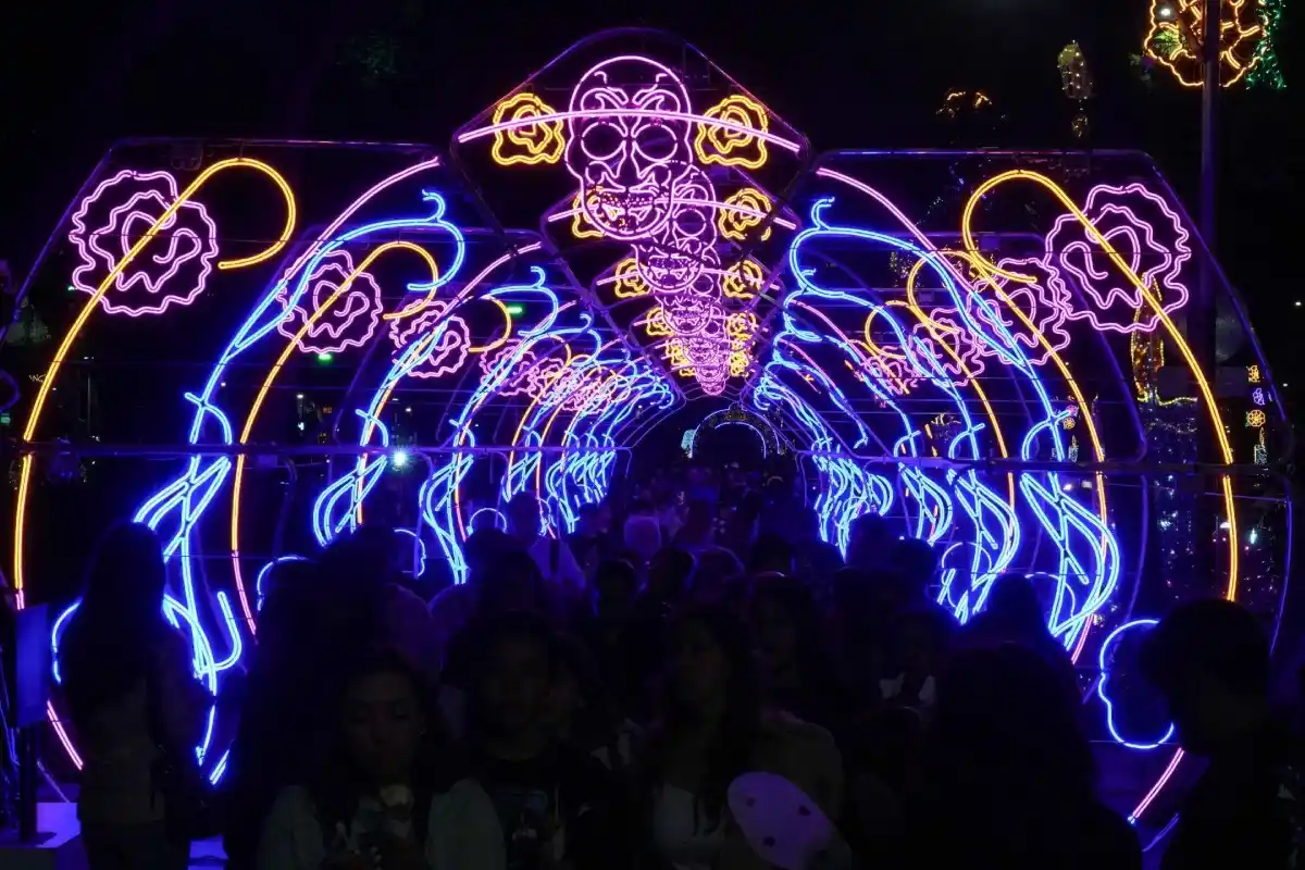 iluminacion dia de muertos reforma