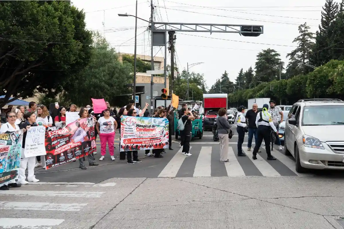Marcha de trabajadores del IMSS este 13 de octubre en CDMX: calles afectadas y rutas alternas