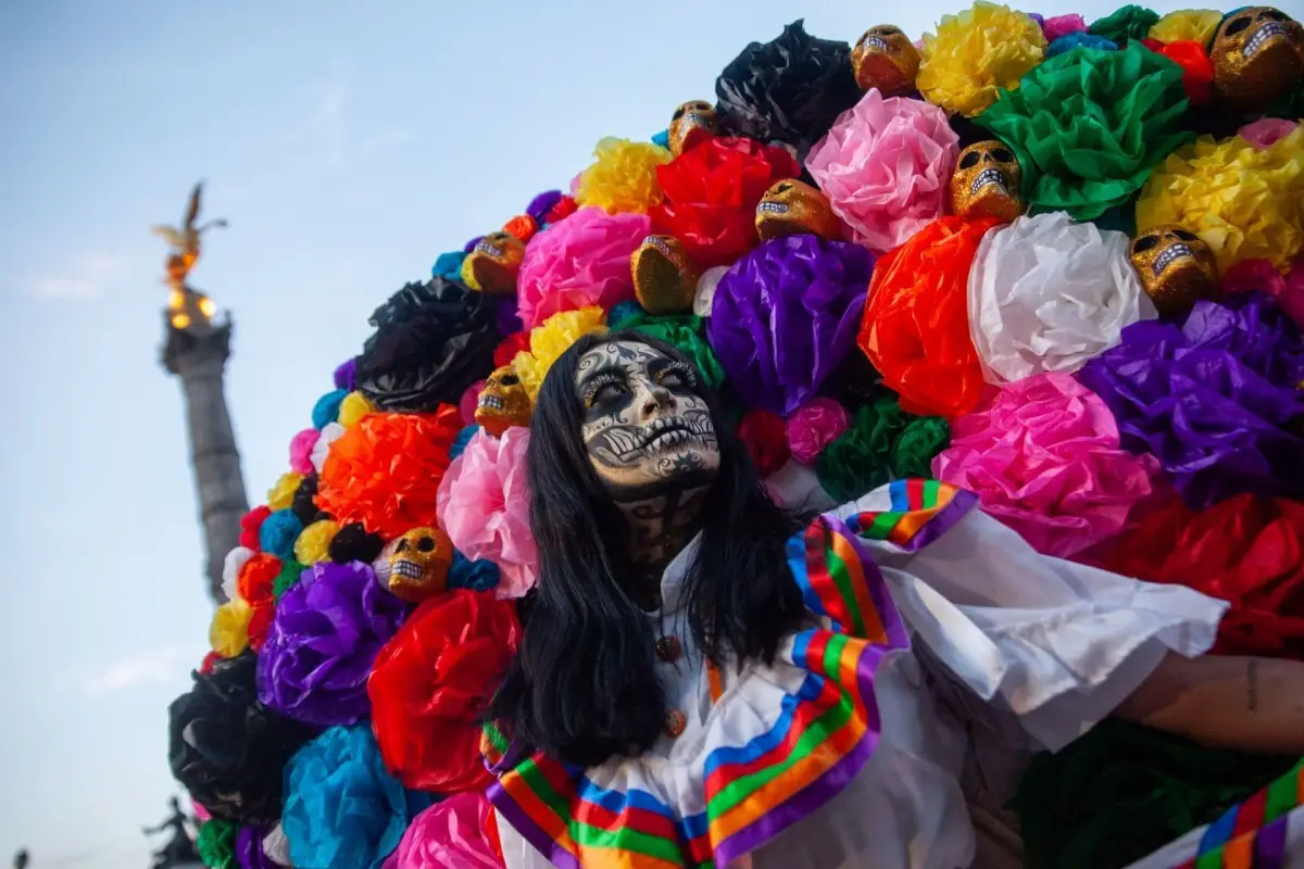 mega procesion de las catrinas reforma