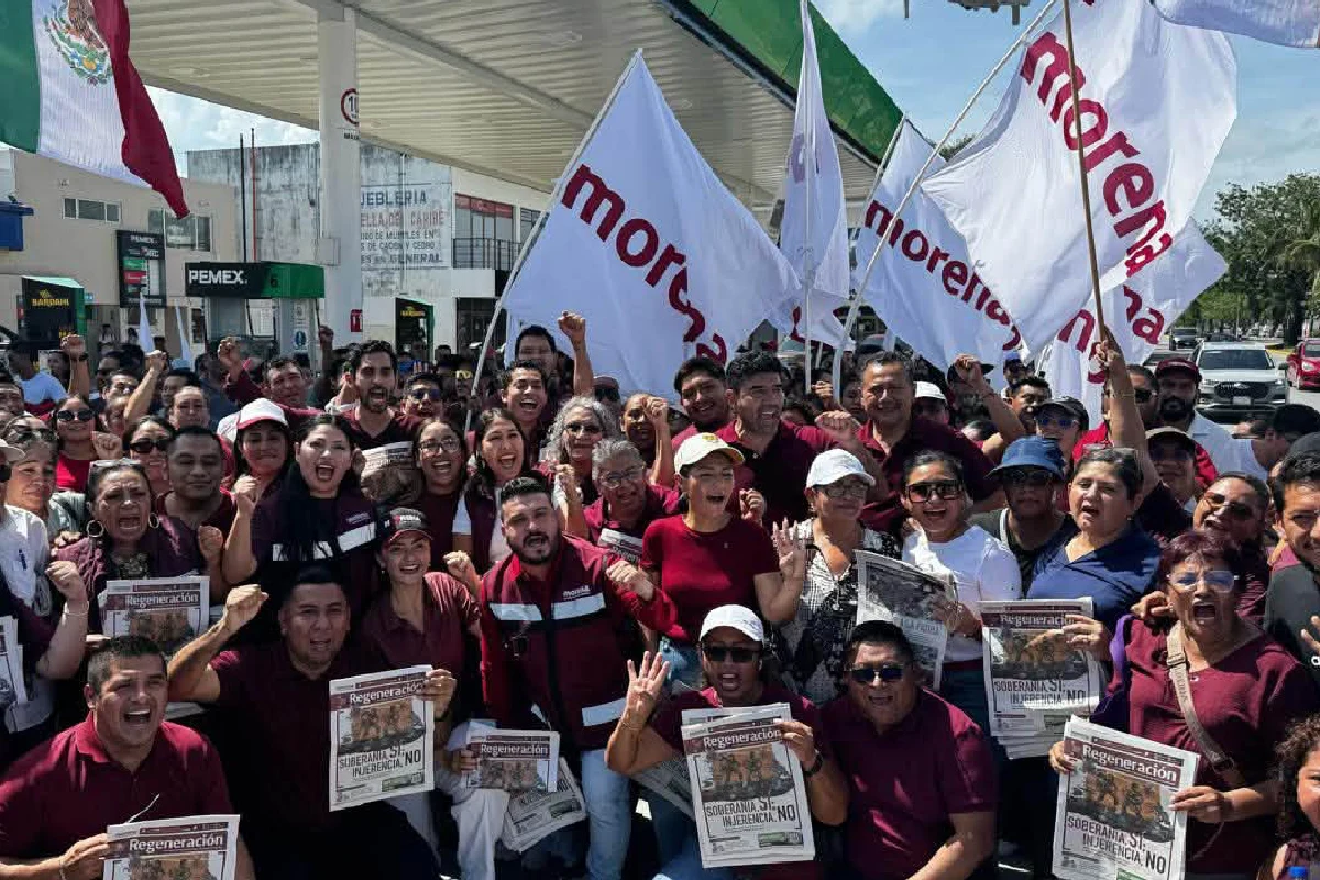 Las piezas políticas en Morena comienzan a moverse por todo Quintana Roo rumbo a las elecciones de 2027.
