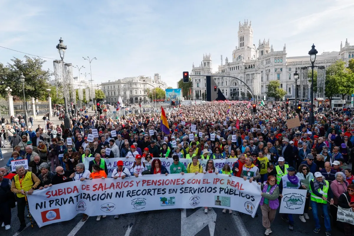 protesta pensiones españa
