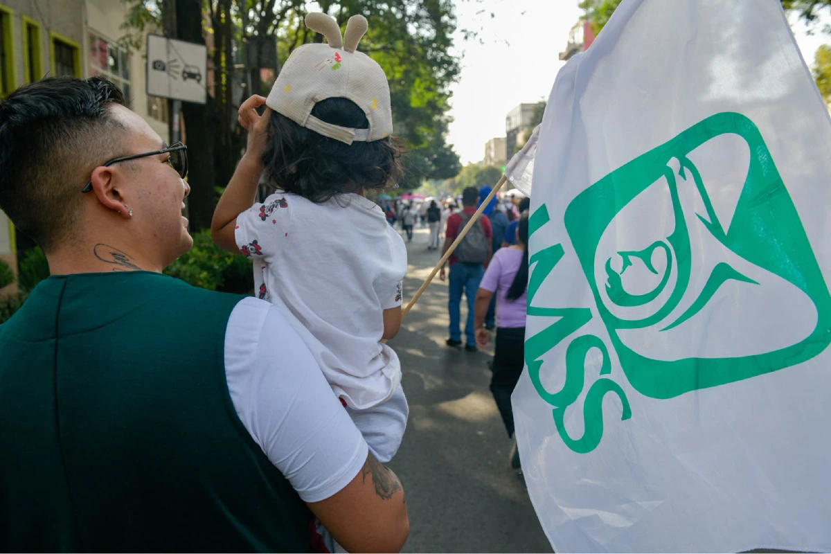 protestas IMSS cdmx
