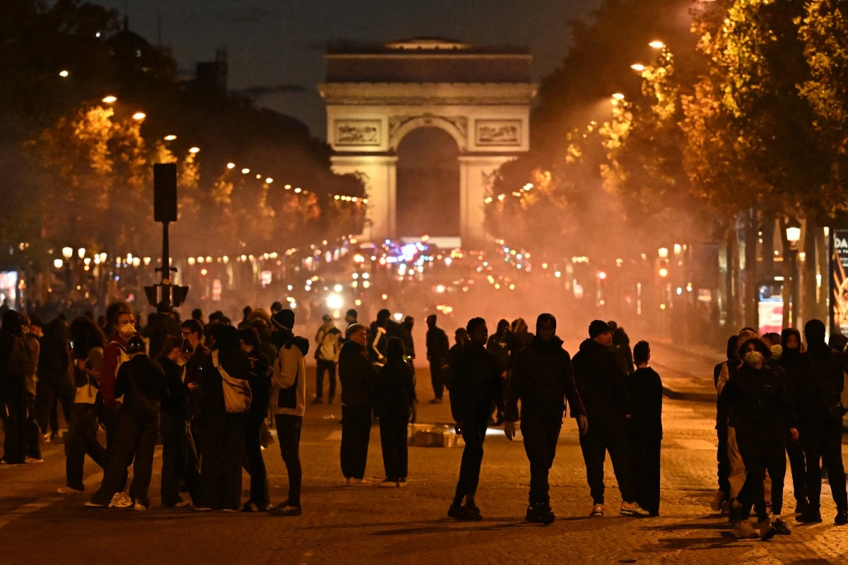 protestas paris francia 1