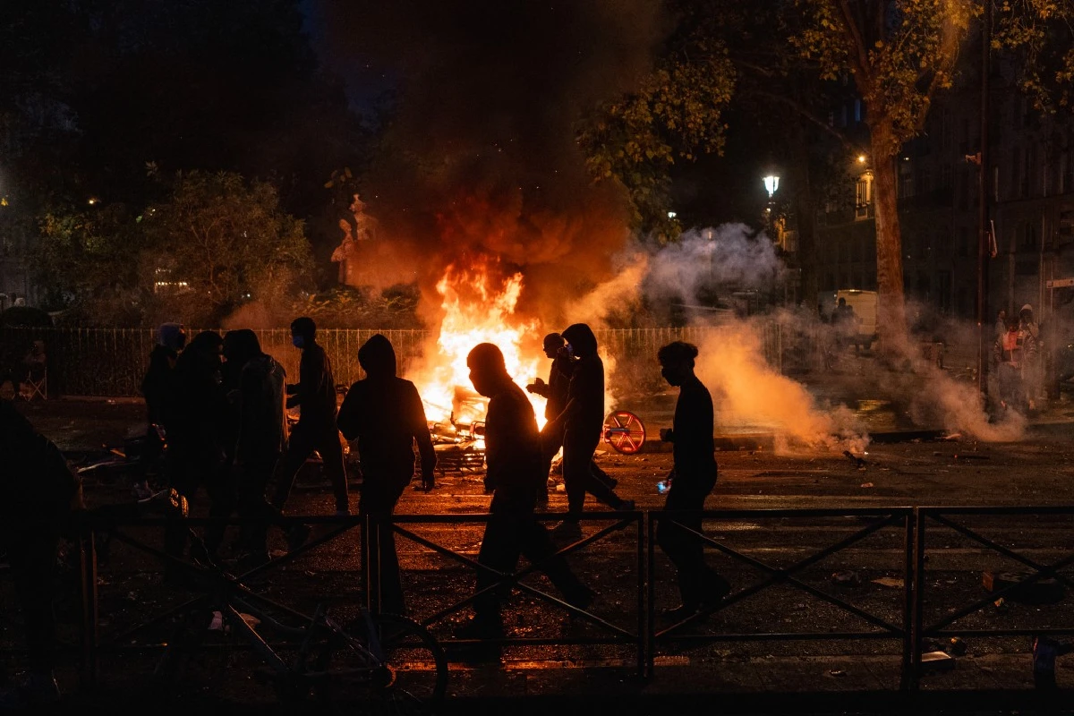 protestas paris francia 2