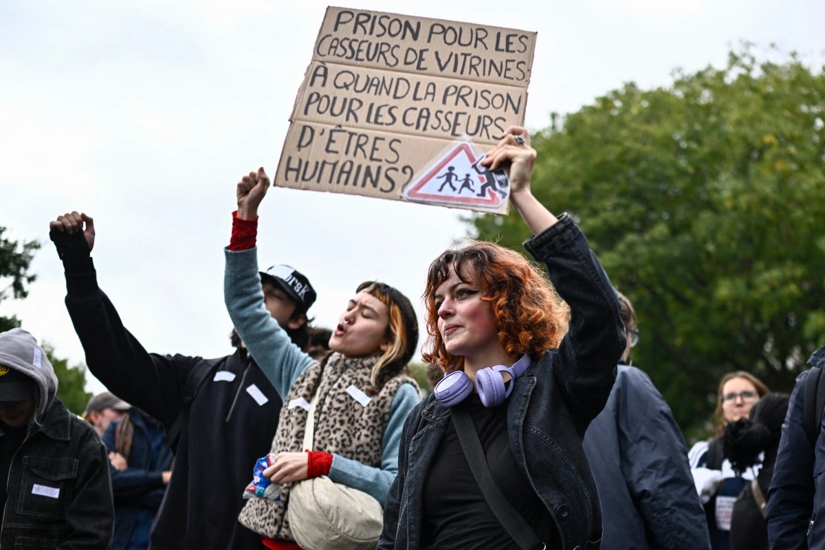 El movimiento de los Chalecos Amarillos y los sindicatos, prevén más protestas a nivel nacional este sábado. Foto: AFP