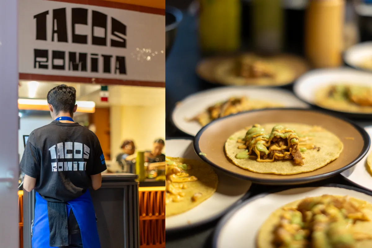 fachada de tacos romita