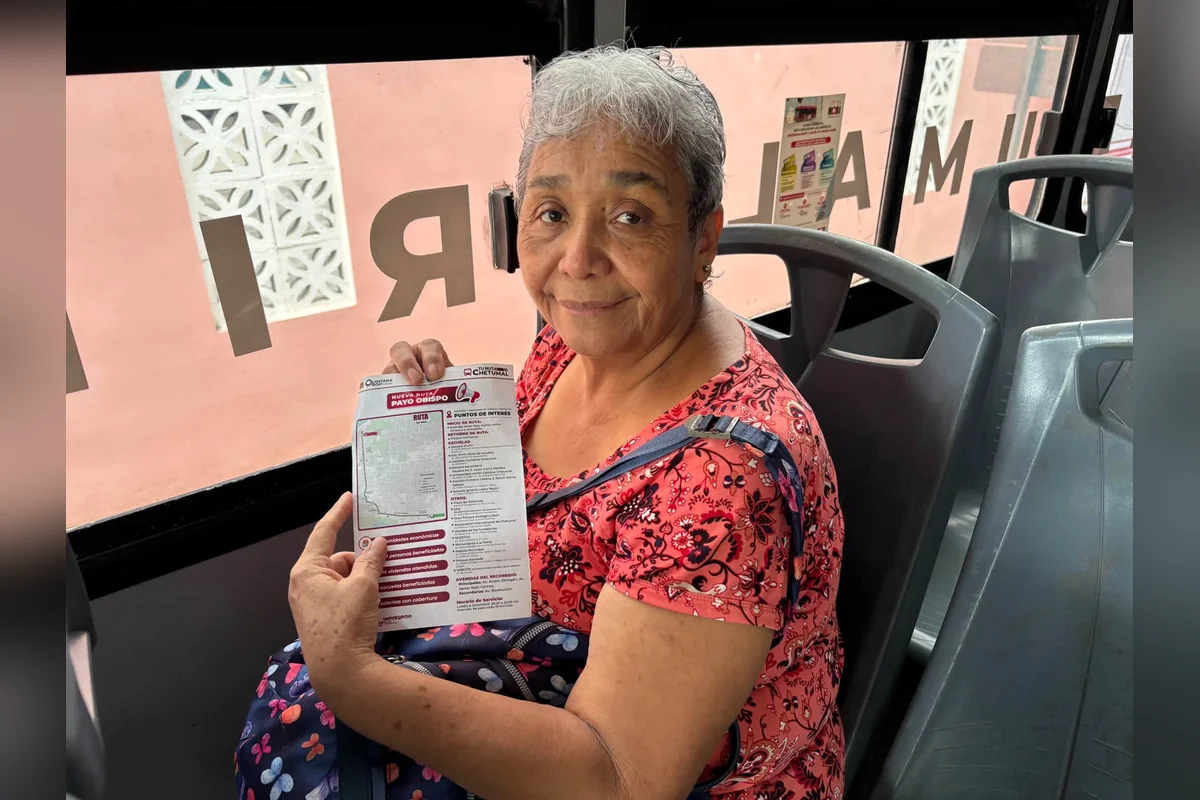 Hasta el 11 de octubre, el transporte será gratuito. Pasará por 45 colonias de la capital de Quintana Roo. Foto: Imoveqroo.