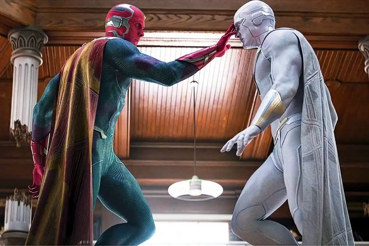 vision vs vision blanco wandavision