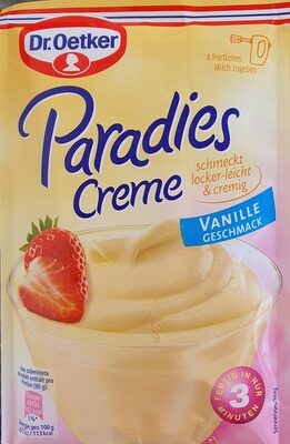 Paradies Creme Vanille - Halal status check