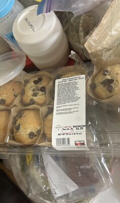 Vanilla Chocolate Chip Muffin 8PK - Cream Cake - Halal status check