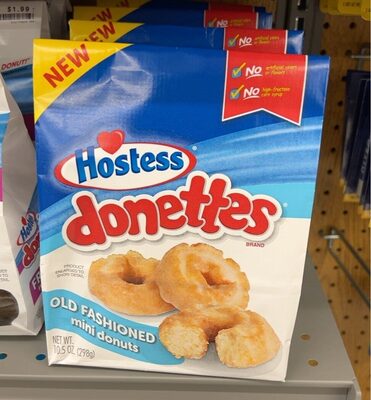 Old fashioned Mini donuts Hostess - Halal status check