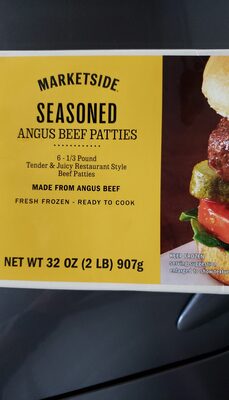 Seasoned Angus Beef Patties - Halal status check