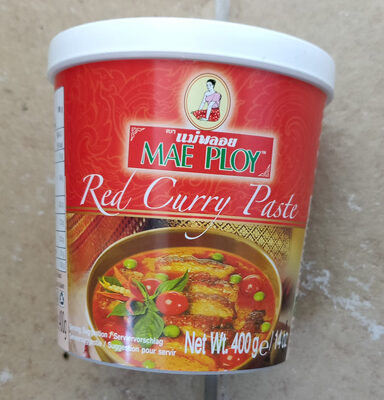 Mae ploy Red curry paste 400g - Halal status check