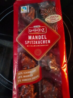 Mandel Spitzkuchen - Halal status check