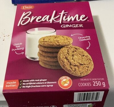 Breaktime ginger - Halal status check