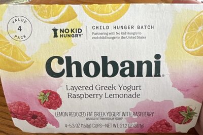 Layered Greek Yogurt Raspberry Lemonade - Halal status check
